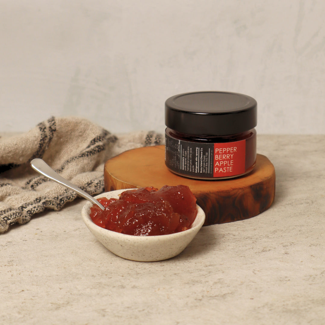 Our Pepperberry Apple Paste