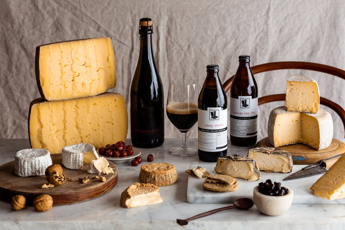 Bruny Island cheese, beer and Tasmanian produce