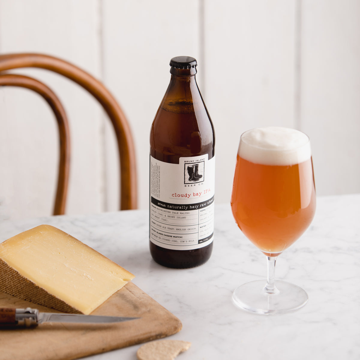 Cloudy Bay IPA Tasmanian beer by Bruny Island Beer Co.