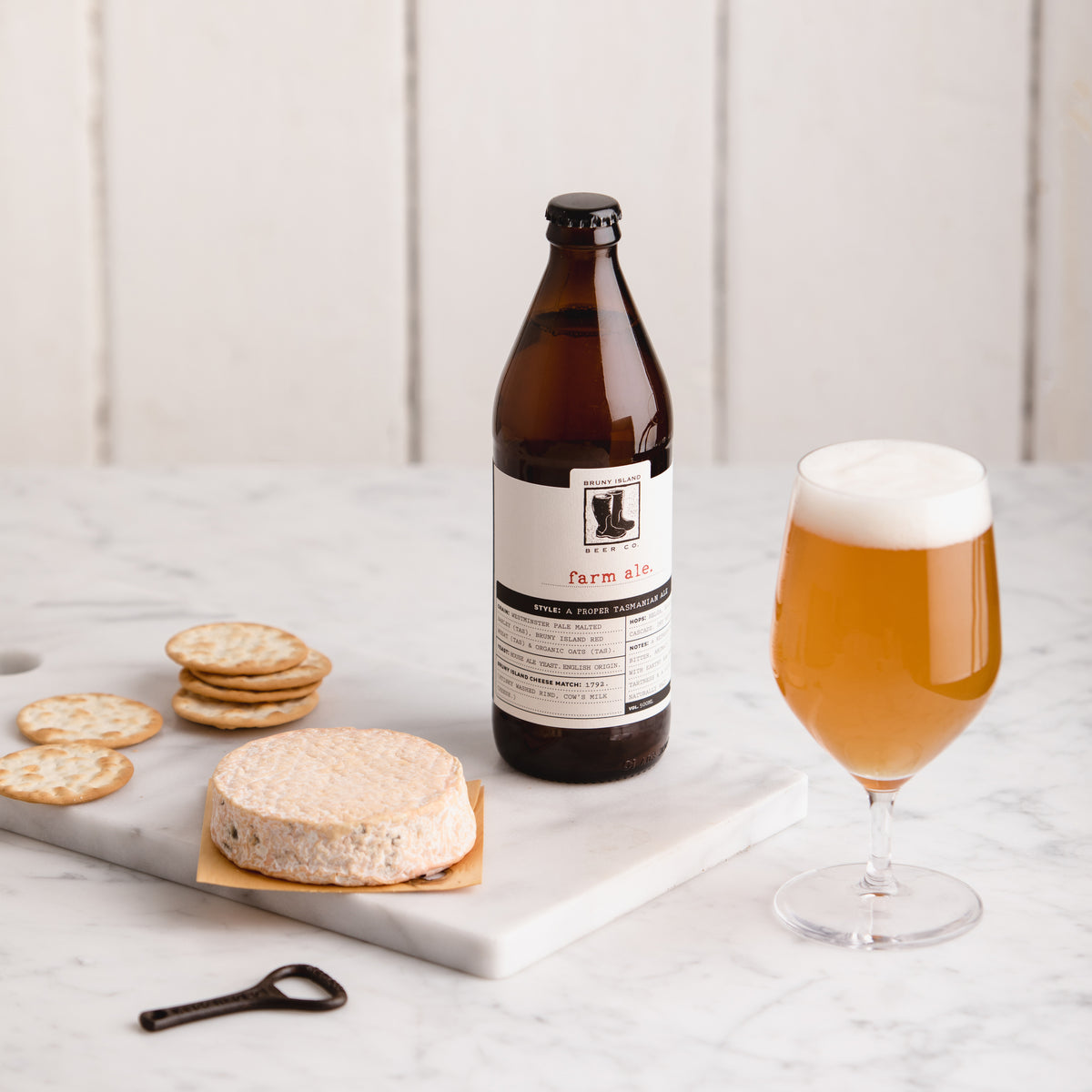 Farm Ale Tasmanian beer by Bruny Island Beer Co.
