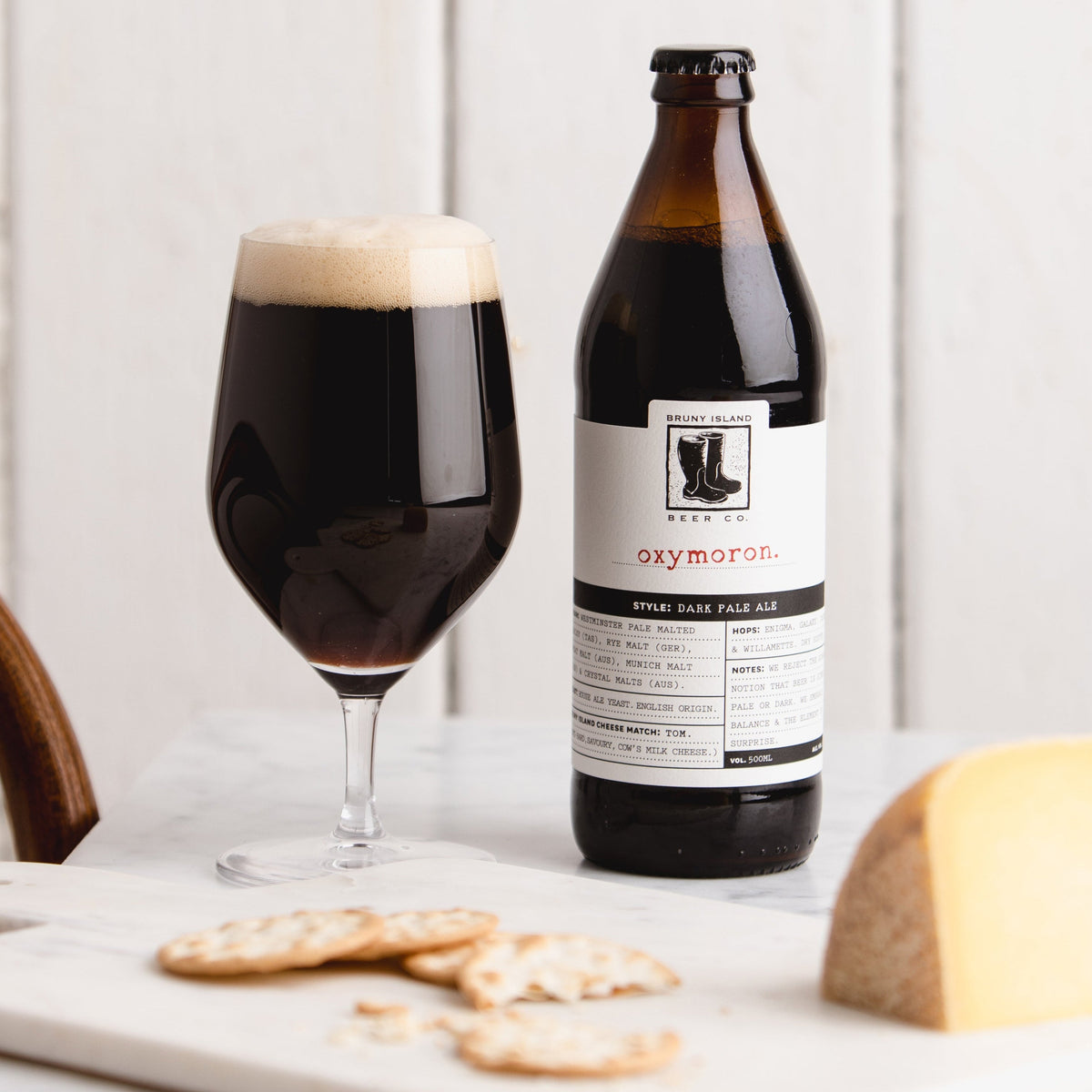 Oxymoron Tasmanian beer by Bruny Island Beer Co.