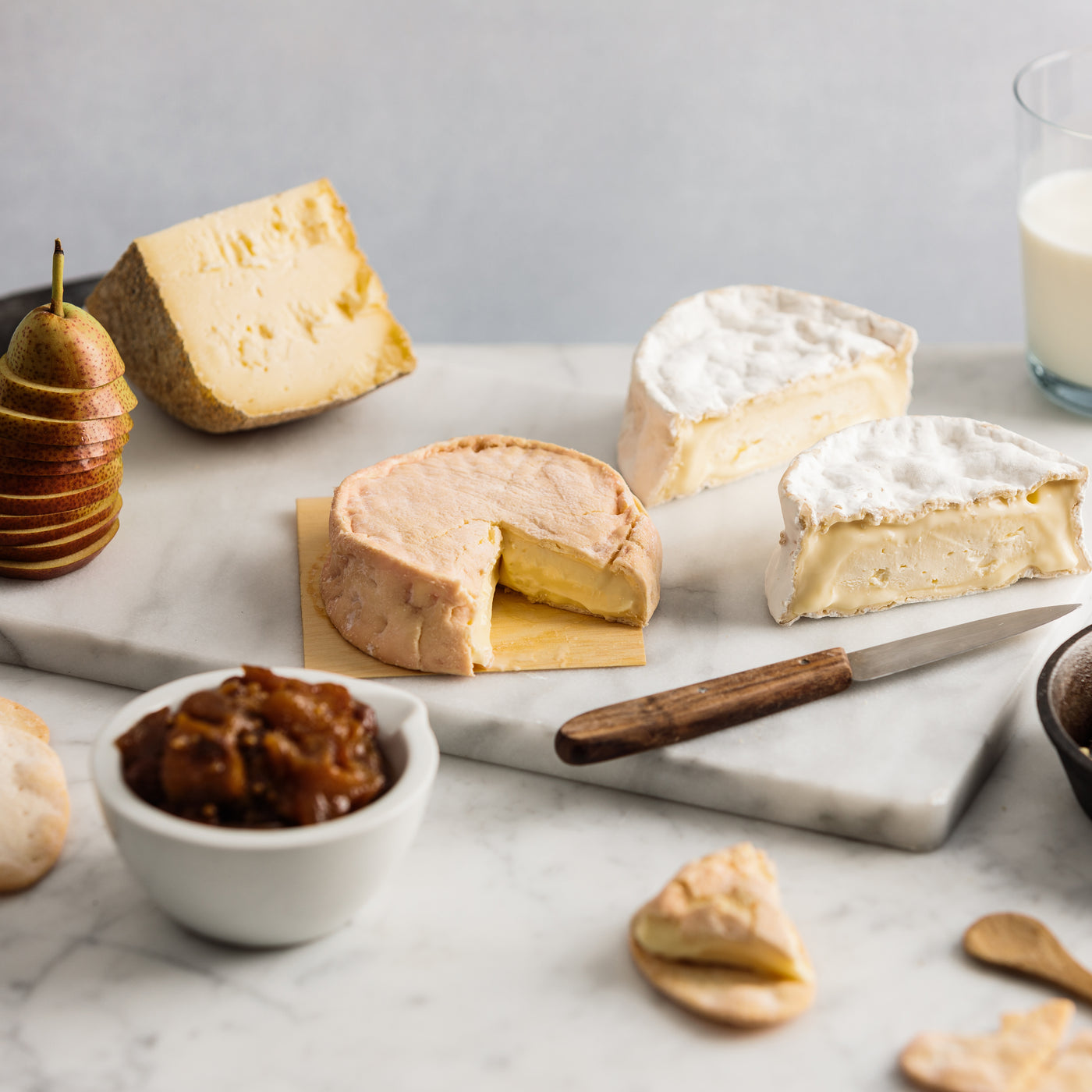 Young and Old Cheese Box
