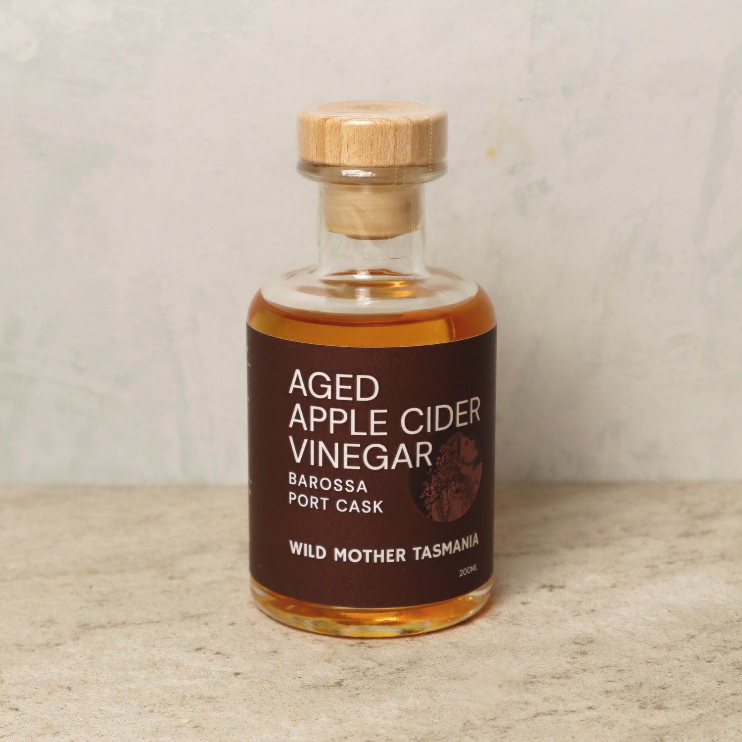 Wild Mother Aged Apple Cider Vinegar - Barossa Port Cask - 200ml ...