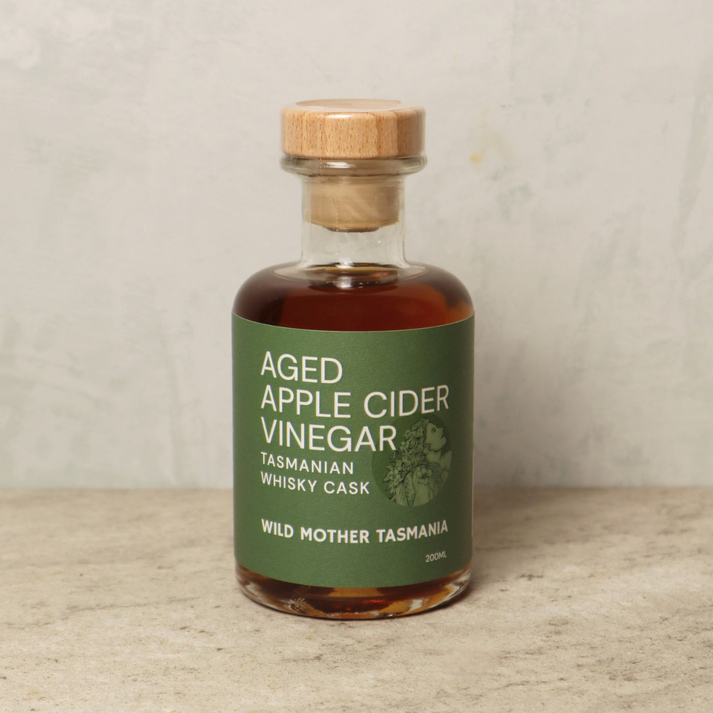 Wild Mother Aged Apple Cider Vinegar - Tasmanian Whisky Cask - 200ml