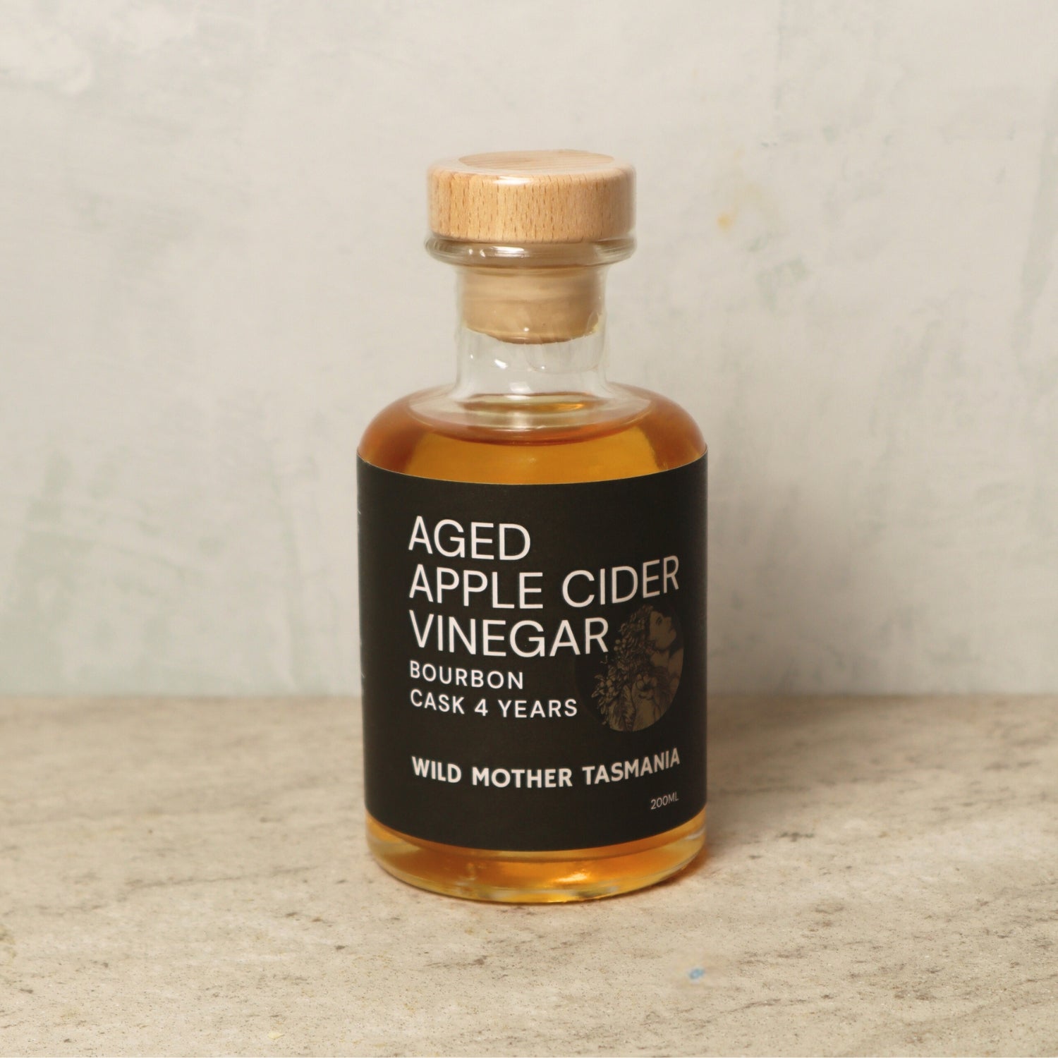 Wild Mother Aged Apple Cider Vinegar - Bourbon Cask 4 Years - 200ml ...