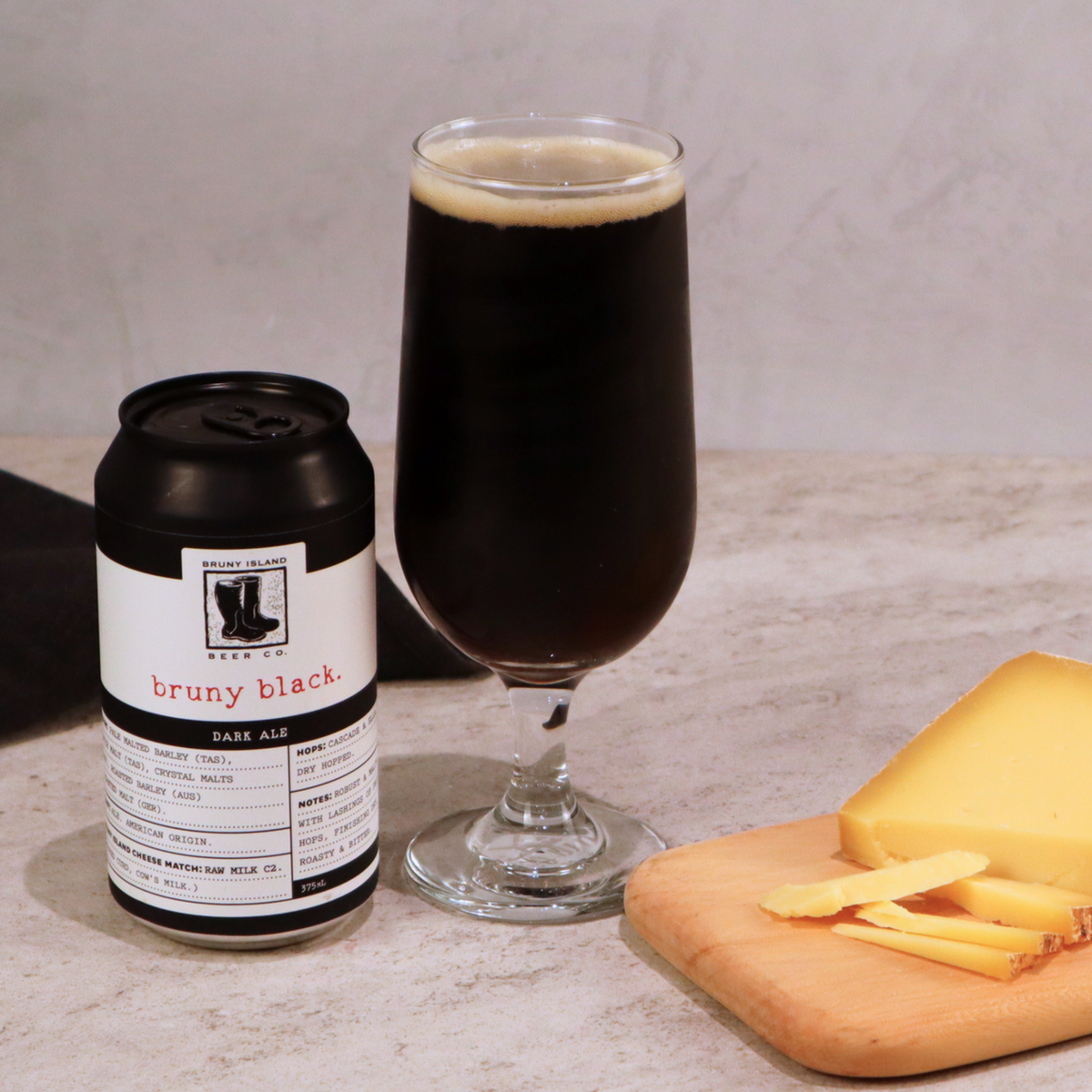 Bruny Black Tasmanian beer by Bruny Island Beer Co.