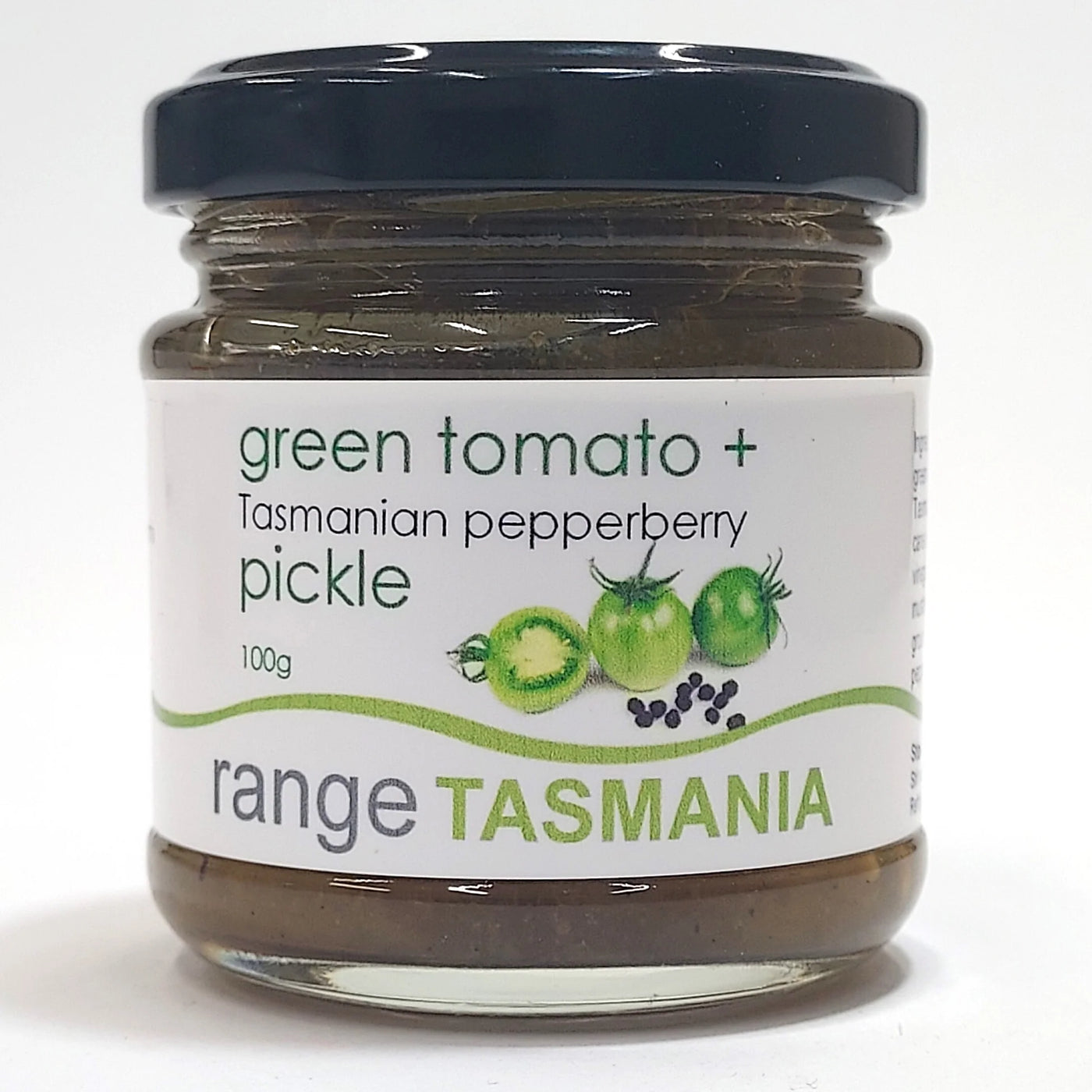 Range Tasmania - Green Tomato and Tasmanian Pepperberry Pickle